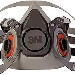 Thermoplastic Unisex 6200 Niosh Certified Reusable N95 Respirator With Inbuilt Filter (Grey)-9