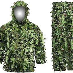 THE STYLE SUTRA® Camouflage Ghillie Suit for Turkey Hunting and Photography - Adult Camo B|1 Piece-picture-33