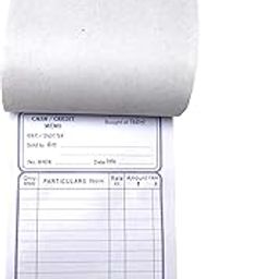 KESETKO Cash Memo Mini Bill Books, 2 Piece Set, 16.50 cm x 10.3 cm, Daily Use for Shop, Home, Office-picture-26