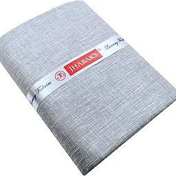 jhabak's Premium Unstitched Shirt Fabric for Men - Cotton Linen Blend Material-picture-29