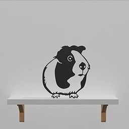 EROTNGO Unique Personalized Guinea Pig Figurine, Custom Gift idea, Charming Hamster Decor, Home Office Shelf Sculpture, Special Present, Custom Animal Decoration, Adorable Gift-image-8