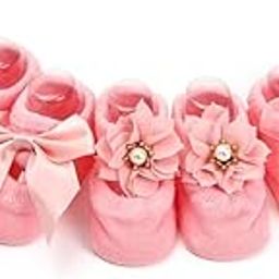 NewBorn Baby's Regular Cotton Socks (Pack Of 3) For 0-12 months-image-97