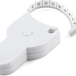 Body Measuring Tape with Lock Pin and Retractable Push Button 150 CM Measurement Tape Measure for Body for Fat Measurement and Weight Loss Sewing Tape Tailor Tape (Multicolor)-picture-17