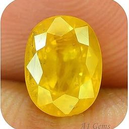 10.25 Ratti Ceylon Yellow Sapphire Gemstone Original Pukhraj Stone Certified Untreated for Men and Women-picture-37