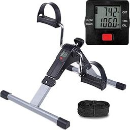 Gym Exercise Cycle for Home Workout, Adjustable Resistance, Portable Mini Exercise Bike for Low-Impact Fitness, Desk or Chair Pedal Machine, Ideal for Seniors, Rehab, and Cardio Training-23