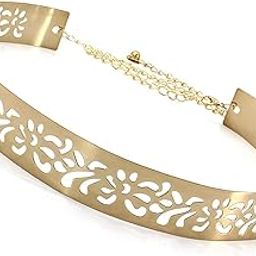 Latest Fashion Adjustable Kamar band Metal Waist Belt for Women and Girls Womens Adjustable Belt for Saree, Western Dress, Traditional Dress, Party Designer wear-image-90