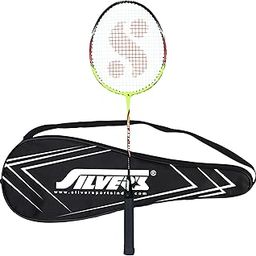Silver's Aluminium Blast Badminton Racket with Full Cover(Green/Black)-image-43