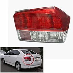 AutoMoto Heavy Quality Back Light,Tail-light Assembly Without Bulb for City Ivtec Type-5 2009 to 2011 (Left Co-Driver Side)-image-39