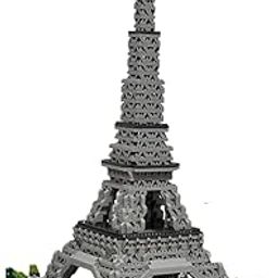 Coracy 3000+ Pcs Eiffel Tower Micro Building Blocks Set – Iconic 3D Architecture Puzzle for Adults & Kids | Mini Landmark Model Kit for Brain Teasing Fun & Premium Display-image-36