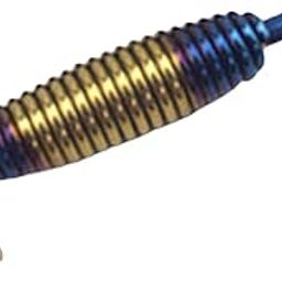 MERISHOPP® Motorcycle Exhaust Pipe Spring Accessory 304 Stainless Steel 58mm Blue Aureate| Motors | Parts & Accessories |Fairings & Body Work|1 Exhaust Pipe Spring-image-1