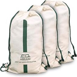 Cotton Cloth Bag, Eco-Friendly Washable & Lightweight Shoulder Drawstring Backpack for Men and Women, Size: 45 x 28 cm, Off-white-image-13