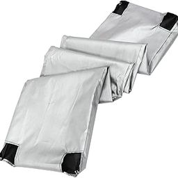 TOBBOMEY Outdoor Firewood Rack Cover Log Rack Protector for Rain and Sunlight for Firewood Grills and Garden Use Random Color-image-33