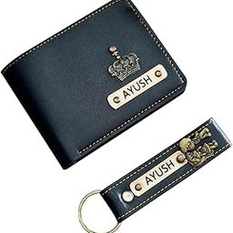 Your Name Leather Customized Men's Wallet with Key Chain, Gifts, Personalized Gifts, Personalized Accessories, Wallets & Covers-image-64