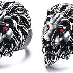 Lion Head Unique Design Ring for Men and Boys-image-69