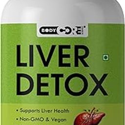 Body Core Science Liver Detox Supplement| For Healthy and Strong Liver-60 Tablet-image-58