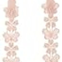 Elastic Butterfly Crochet Lace Bra Strap for Women Pink-image-30