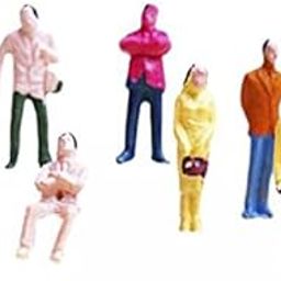 THE STYLE SUTRA 2X 100pc Model Figure 1:100 Train Building Layout People Passenger HO Scale-picture-30