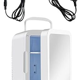 Enakshi (LABEL) Creations Car Refrigerator 4L Cooler Car Beauty Mini Fridge for Beauty Drinks BeverageHome & Garden|Major Appliances|Refrigerators & Freezers|Mini Fridges-image-80