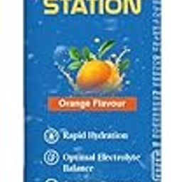 U-VITA Fuel Station Electrolyte Drink Mix, Orange Flavour, 20 Effervescent Tablets, with Vitamins and Minerals for Rapid Hydration-49