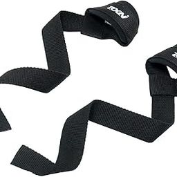 RXN Power Cotton Lifting Straps for Deadlift Gym Black-image-47