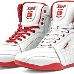 Dapp Luxe-Series Weightlifting Gym Shoes for Men and Women | Leather Rexine Exterior | Signature Flat Sole | Padded Interiors for Stability | Smart Cushioning | Wide Toe Box-image-87