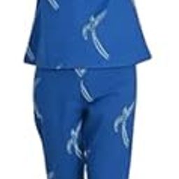 CHANDAR Textile Trendy Fashionable & Desginer Animal Printed Cotton Nightsuit for Women & Girls-image-14