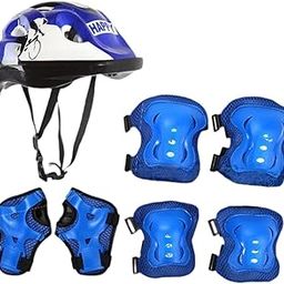 SECRET DESIRE Creations Kids Bicycle Helmet Comfortable Gear Impact Resistance Roller Skating Helmet Blue-image-14