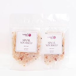 Bubble Me Spoil Yourself Bath Salt – Luxurious Aromatherapy with Epsom & Pink Salt | 100 gm ( Pack of 2) | Hydrating Glycerin & Pure Essential Oils for Relaxation | Perfect for Stress and Muscle Relief & Skin Care-21