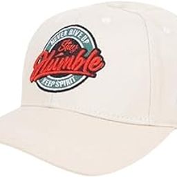 Unisex Baseball Cap for Men & Women | Stylish Sports Cap for Gym, Running & Outdoor Activities | Adjustable Strap with Grommet Closure | Stay Humble Embroidered & OG Design | Universal Fit-1
