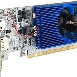 GT 1030 Graphics Card 4GB Low Profile Graphics Card GDDR4 64 Bit PCI-e 3.0 x4 Compatible x8 x16 HDMI Display 2 Monitor Video Card Support DirectX 12 OpenGL 4.5 HDCP 2.2-14