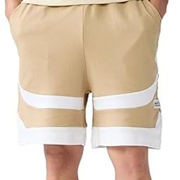 Beige Factor Men and Boys Drawstringed Solid Regular Fit Knee Length Cotton Bermuda Shorts-image-30
