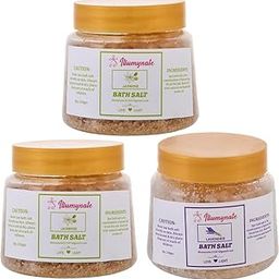ILLUMYNATE Combo Jasmine & Lavender Bath Salt 250g for Body Muscle Pain Relieffor Men & Women (Pack of 3)-image-56