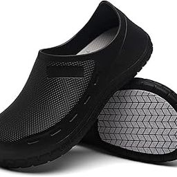 Mens Cooking Shoes Non Slip Waterproof Oil Resistant Kitchen Work Clogs Food Service Shoes for Restaurant-picture-51
