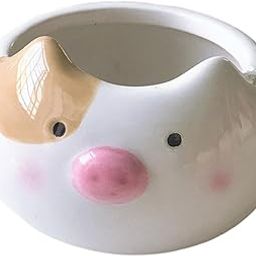 BNF® Hamster Food Bowl Ceramic Small Pet Feeding Dish for Gerbil Ferret Squirrels Pig|Pet Supplies | Small Animal Supplies | Feeding & Watering|1 Hamster Food Bowl-image-31