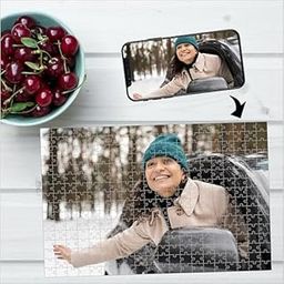 Evotech Custom A4 Size Jigsaw Puzzle - 120 Pieces Personalized Photo, Customizable Image, Fun Gift for Family, Friends, or Special Occasions-image-0