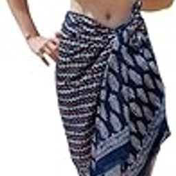 Beach Wrap up Swimwear for Women Western Beach Dress for Womens Goa Sarong Swimsuit for Women Multicolour-52
