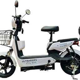 Adult Ultrabikes Cityride Electric Moped (White)-image-84