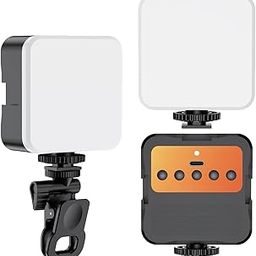 Zorzel LED Video Light for Photography, Live Streaming, Makeup & More | 2000 mAh | 3 Color Modes | 360° Rotation | Magnetic Absorption | Camera & Tripod Mountable | Rechargeable Battery-picture-29