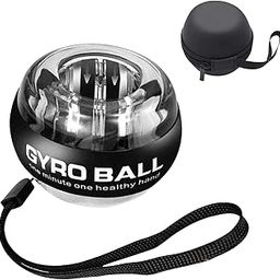 GARTIG Self Starting Advanced Gyro Wrist Strengthener Ball Device Hand Enhancing Arm, Fingers, Forearm Exerciser Strengthening Auto Start Technology Powerful Muscles Bones Platinum Core (Bag Included)-image-33
