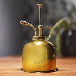 Plant & Terrarium Spray Bottle | Full Brass Body with Refillable Mist Sprayer | Ideal for Misting Indoor Plants, Terrariums, and Home Décor | Elegant & Functional | Ideal for Terrariums-image-55