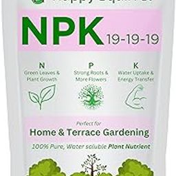 Happy Squirrel NPK 19 19 19 Fertilizer For Plants (375 Grams) | Plant Growth Booster for Home Garden | All-in-One NPK fertilizers for Plant Growth, Flowering and Greener Leaves-image-20