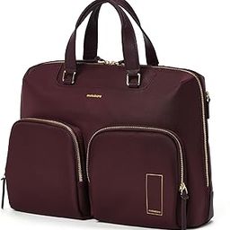 The Bliss Briefcase | Professional Vegan Leather Laptop Bag | Fits Laptops Up To 15 Inch | Water-Resistant & Anti-Scratch Surface | Adjustable & Detachable Shoulder Strap | Ideal For Work-image-24
