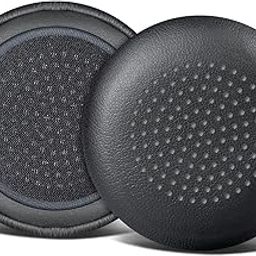 SOULWIT Replacement Earpads Cover for Plantronics BlackWire C510/C520/C710/C720/C725 Headset, Cushions Ear Pads Cover for Poly BlackWire 510/520/710/720/725 - Black-image-50