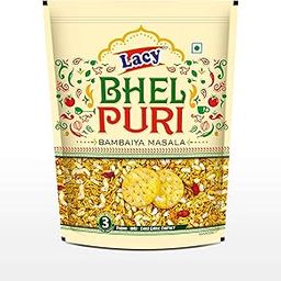 Lacy Bhel Puri Bambaiya Masala | Instant Bhel Mix with 3 Chutneys – Pudina, Imli & Chilli Garlic | Ready-to-Eat Indian Snack for Home, Travel, Office & Party (300Gm)-image-22