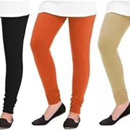 S R Collection Women Woolen Leggings Combo for Women (Free Size, Pack of - 3)-picture-4