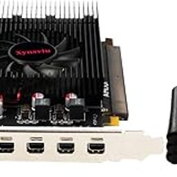 Radeon R7 350 Mini 6DP 4GB GDDR5 Graphics Card, 6 Monitor Mini-Display Port Outputs Computer Low Profile Video Cardï¼Œtarjeta gráfica (mini6DP 4G to HDMI)-4
