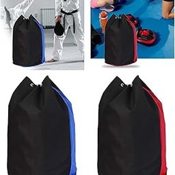 calandis CALANDIS™ Drawstring Backpack Rucksack Taekwondo Bag for Mountaineering Swimming Beach Blue | Gym Bags | Fitness, Running & Yoga-picture-25