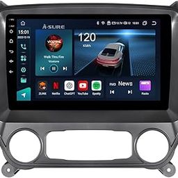 ASURE 10.1" Car Stereo Radio GPS Navigation Unit for Chevrolet Silverado 2014-2018 GMC Sierra Base(Low-end),8Core 4+64GB Android with Wireless Carplay,Android Auto,1280x720 Touchscreen Video Player-19