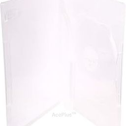 AcePlus 10 Pieces Standard Super Clear Triple 3-Discs DVD Cases with Clear Wrap-Around Sleeve-image-27