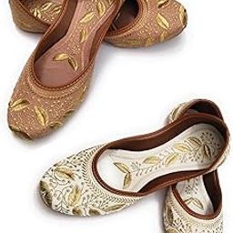 NIHARIKA Woman Embroidered Punjabi Mojari Jutti Juti for Women Shoe-picture-22